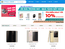 Tablet Screenshot of danglemobile.com